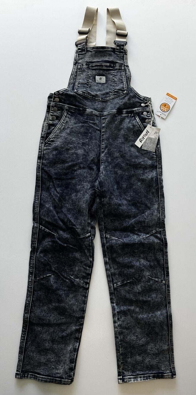 Ripton & Co Women’s Overalls - Indigo Marble